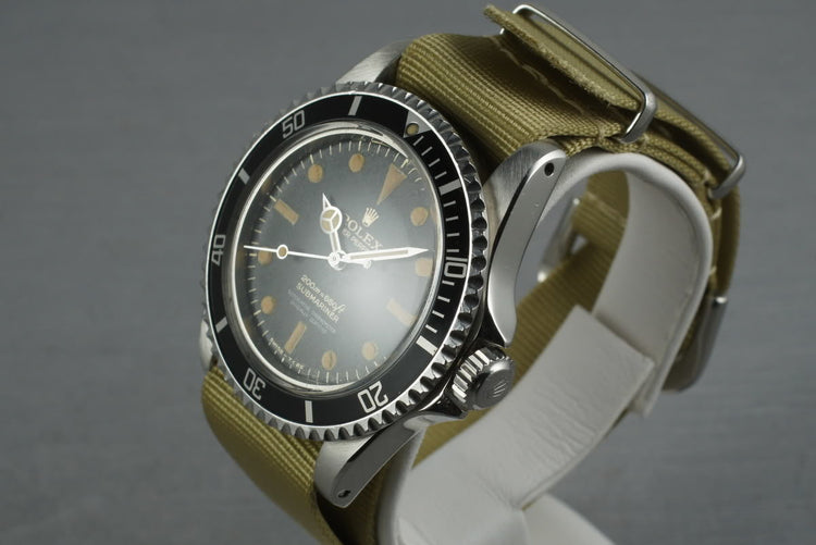 1963 Rolex Submariner 5512 PCG with 4 line gilt non chapter ring dial