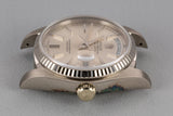 1982 Rolex 18K WG Day-Date 18039 with Silver Dial