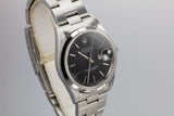 1997 Rolex Date 15200 Black Dial