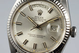 1972 Rolex WG Day-Date 1803 ‘Wide Boy’ Sigma Dial