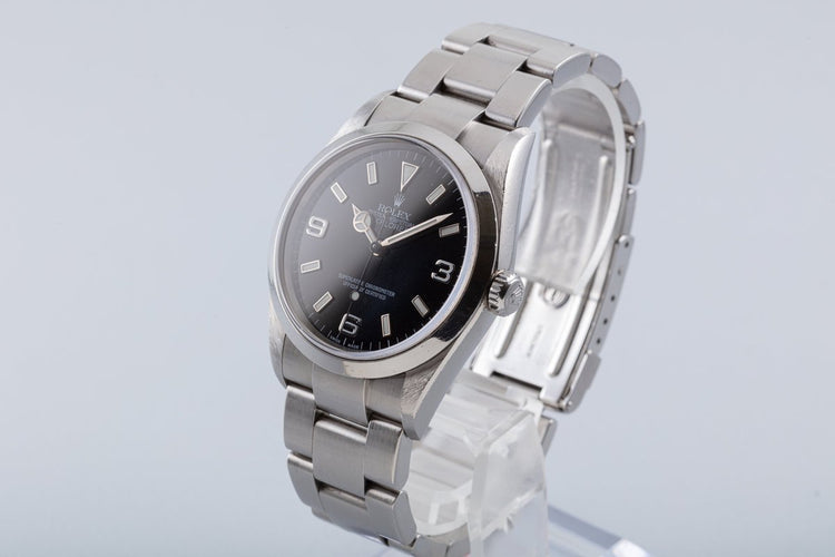 2001 Unpolished Rolex Explorer 114270