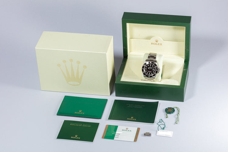 2017 Rolex Red Sea-Dweller 126600 MK I Dial with Box and Card