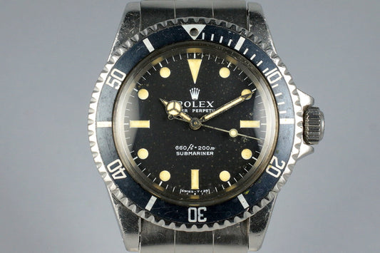 1972 Rolex Submariner 5513 with Serif Dial