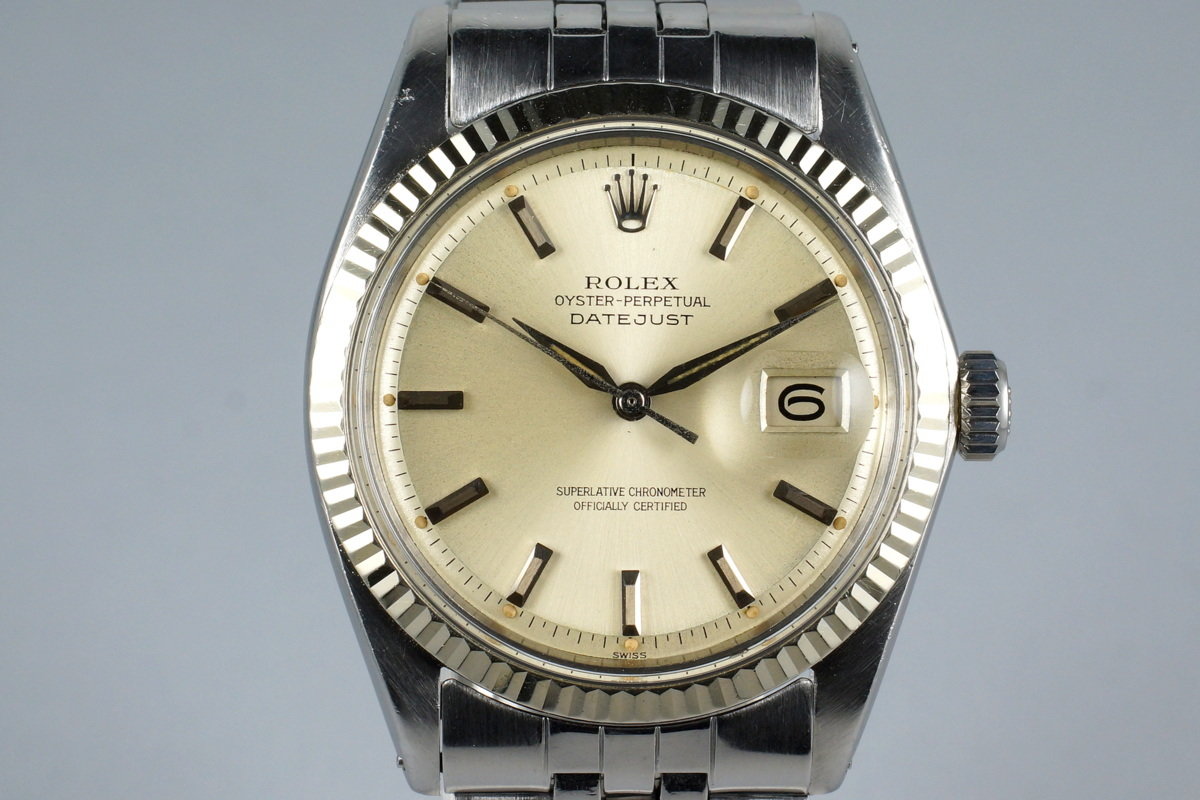 HQ Milton 1963 Rolex DateJust 1601 Silver Dial Inventory 6111