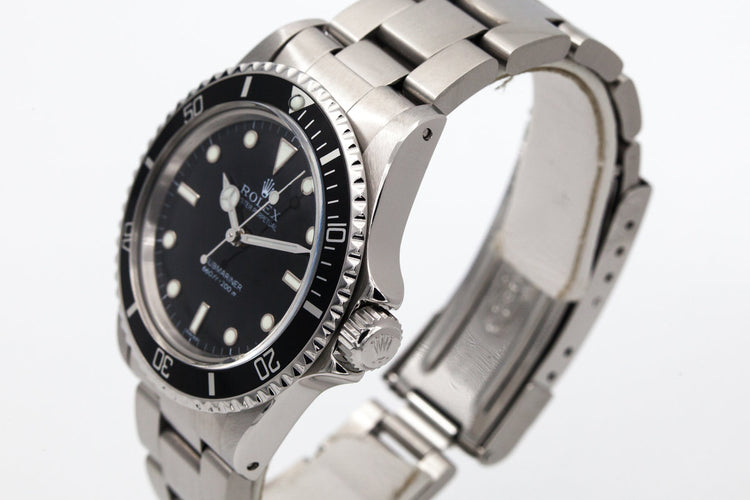 1985 Rolex Submariner 5513 with Black Service Dial