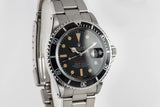 1970 Rolex Red Submariner 1680 MK IV Dial with "Kissing 40" Insert