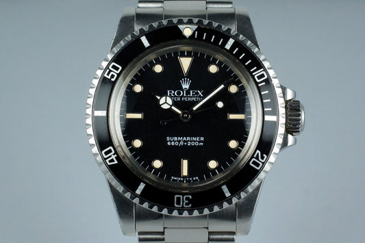 1989 Rolex Submariner 5513
