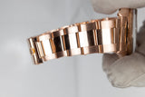 1960 Rolex 18K Rose Gold Day-Date 1803 with Spanish Day Wheel and Oyster Bracelet