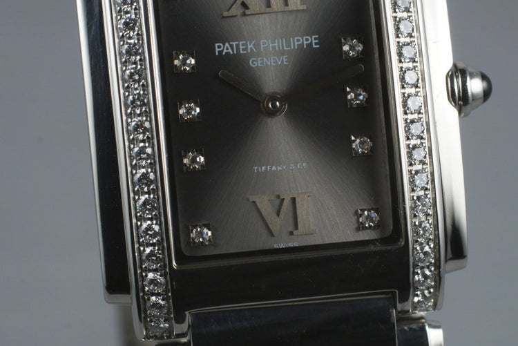 Patek Philippe Ladies 24 Tiffany Diamond Dial with Box and Papers