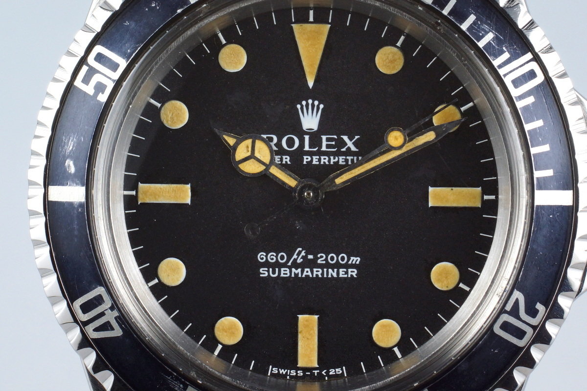 HQ Milton - 1971 Rolex Submariner 5513 with Serif Dial, Inventory