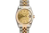 1995 Rolex Two-Tone DateJust 16233 with Service Card