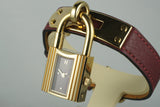 1995 Hermes YG Kelly Lock Watch