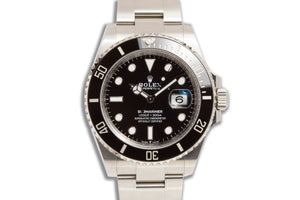 2021 Rolex Submariner 126610LN 41mm Date with Box & Card
