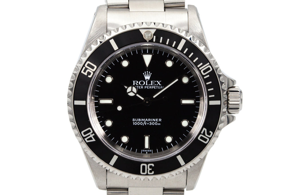 1999 Rolex Submariner 14060 with Swiss Only Dial