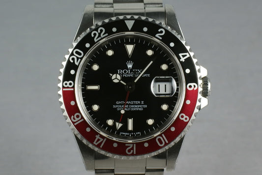 Rolex GMT 16710 with coke insert