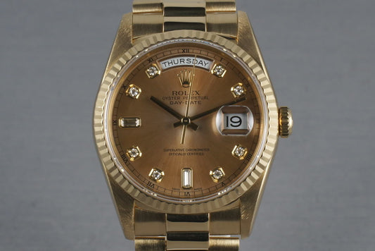 President  18238 with tropical diamond dial