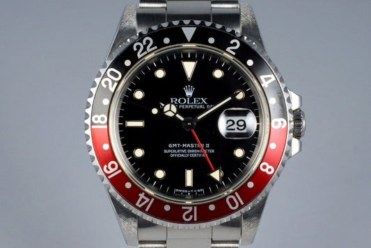 1995 Rolex GMT II 16710 with Box and Papers
