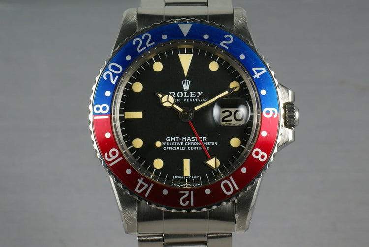 Rolex GMT 1675 with Beautiful dial and case