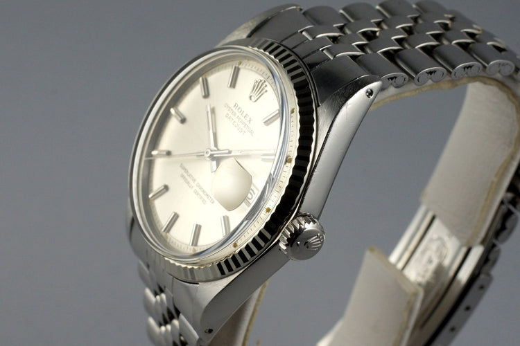 1972 Rolex Datejust 1601 Silver Dial