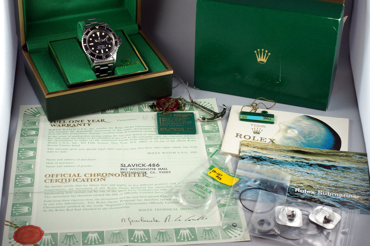 1977 rolex 2024 submariner 1680