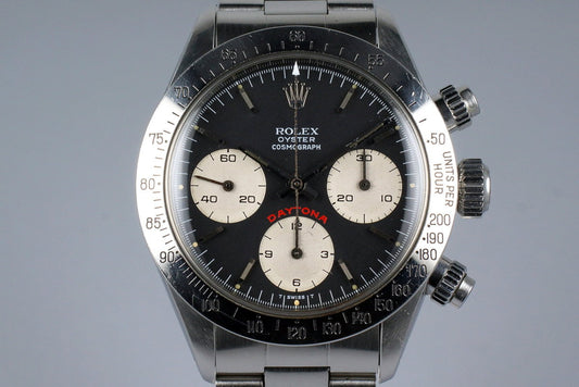 1979 Rolex Daytona 6265 Black Big Red Daytona Dial