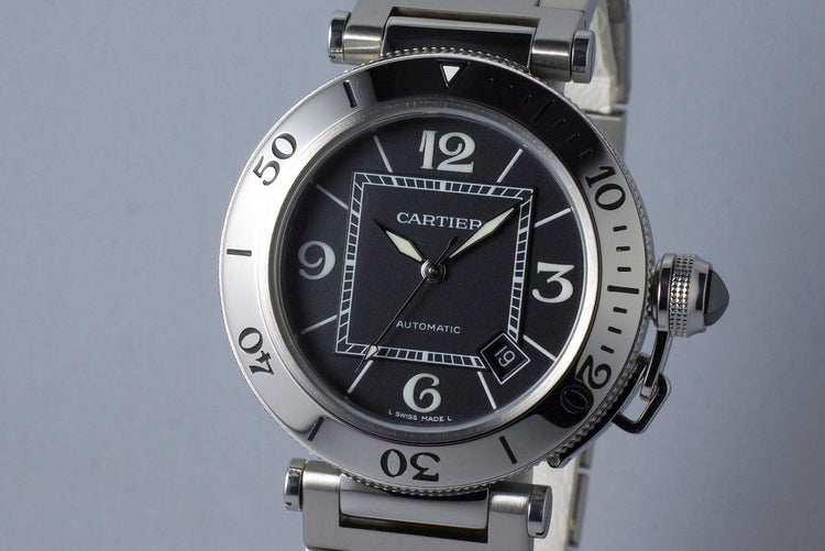 Cartier Pasha Sea Timer 2790 Black Dial