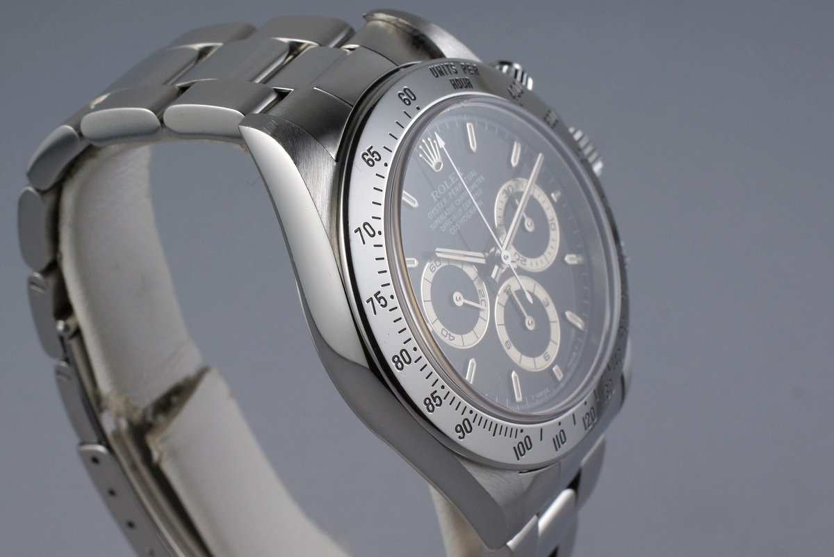HQ Milton - 1997 Rolex Zenith Daytona 16520 Black Dial, Inventory