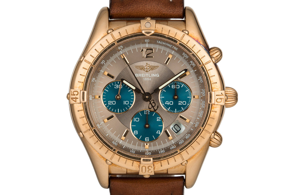 Breitling Brown Dial K30012 owned by Reggie Jackson from the New York Yankees
