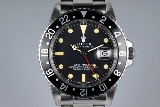 1983 Rolex GMT 16750 Matte Dial