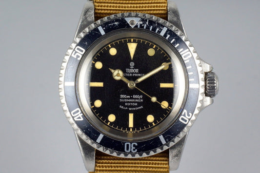 1965 Tudor Submariner 7928 Gilt Chapter Ring Dial