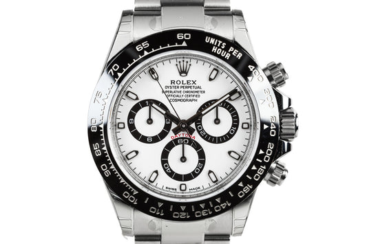 2017 Rolex Daytona 116500LN White Dial with Box and Papers MINT