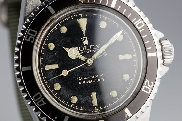 1961 Rolex Submariner 5512 with Gilt Chapter Ring Dial