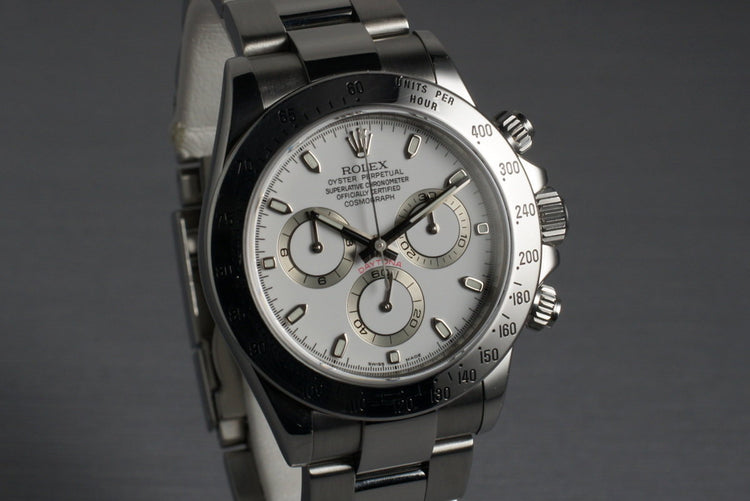 2007 Rolex Daytona 116520 with Box and Papers