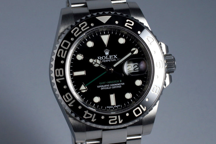 2014 Rolex GMT II 116710LN