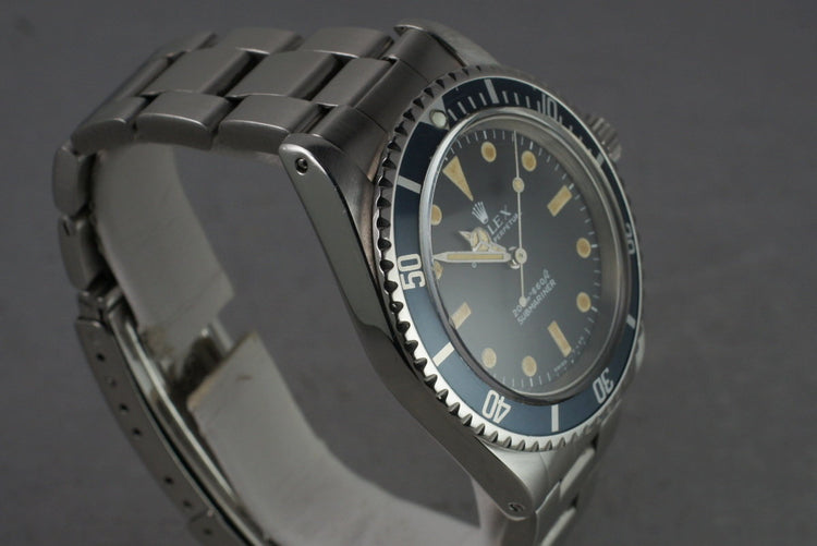 1967 Rolex Submariner 5513 with Box and Papers