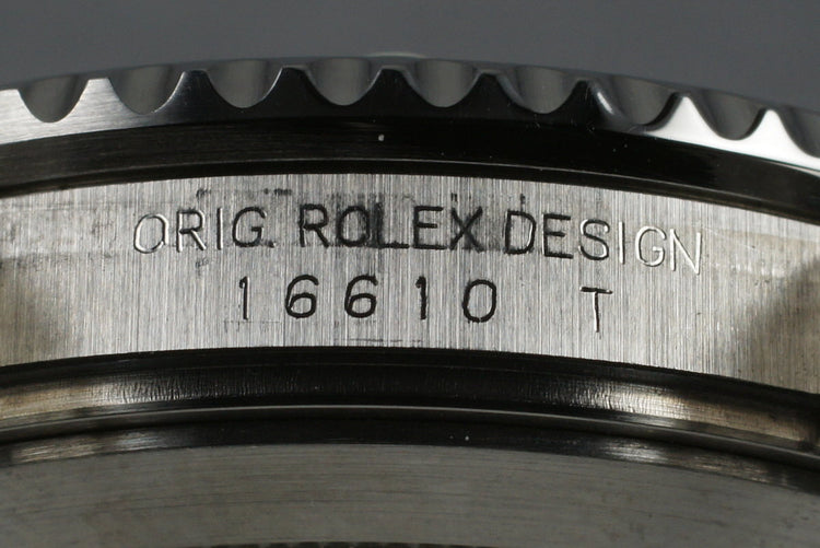 2004 Rolex Green Submariner 16610T