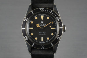 1959 Rolex Submariner 6536/1 Chapter Ring Dial