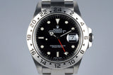 2000 Rolex Explorer II 16570 Black Dial UNPOLISHED