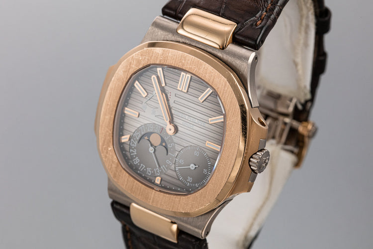 2016 Two-Tone WG/RG Patek Philippe Nautilus 5712 GR-001 with Box and Papers
