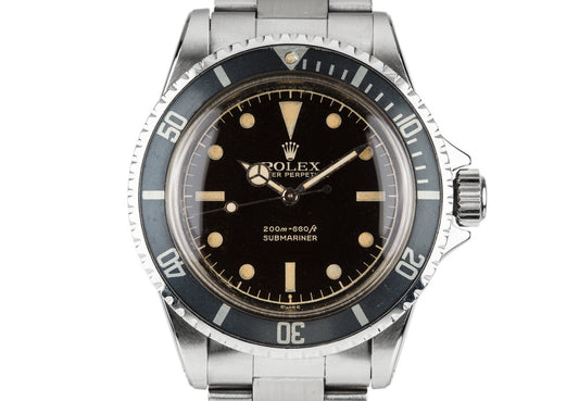 1963 Rolex Submariner 5513 Gilt Dial