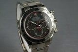 Rolex WG Daytona 116509 black dial with papers