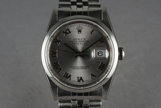 2000 Rolex DateJust 16200 With Box and Papers