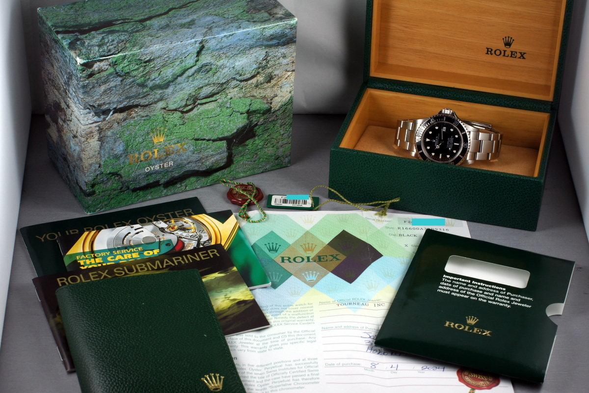 HQ Milton - 2004 Rolex Sea Dweller 16600 with Box and Papers