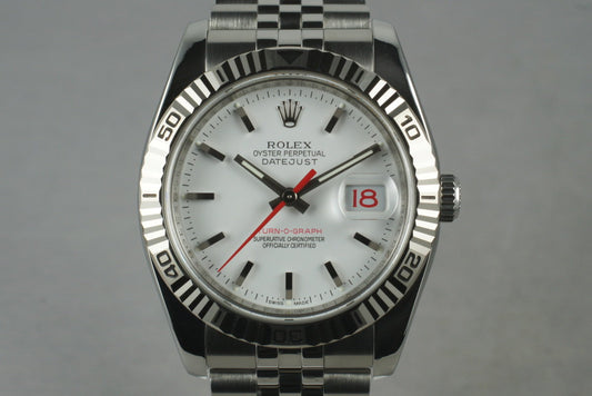 2005 Rolex DateJust 116264 Turn-O-Graph with Original Papers