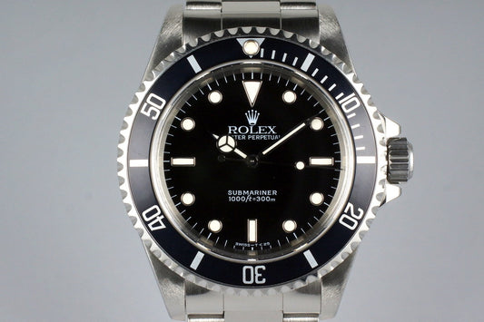 1997 Rolex Submariner 14060 with Box and Papers