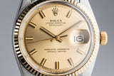 1971 Rolex Two-Tone DateJust 1601 with Sigma Champagne Dial