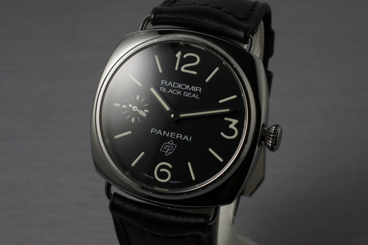 2012 Panerai PAM 380 Radiomir Black Seal with Box and Papers
