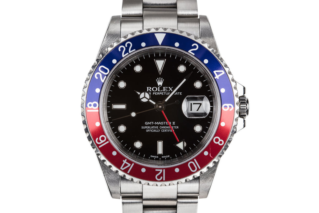 2000 Rolex GMT-Master II 16710 "Pepsi" with Box and Papers