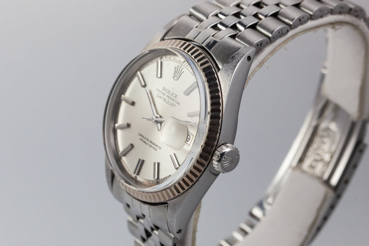 1967 Rolex DateJust 1601 Silver Dial