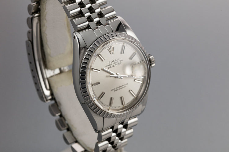 1975 Rolex DateJust 1603 Silver Dial
